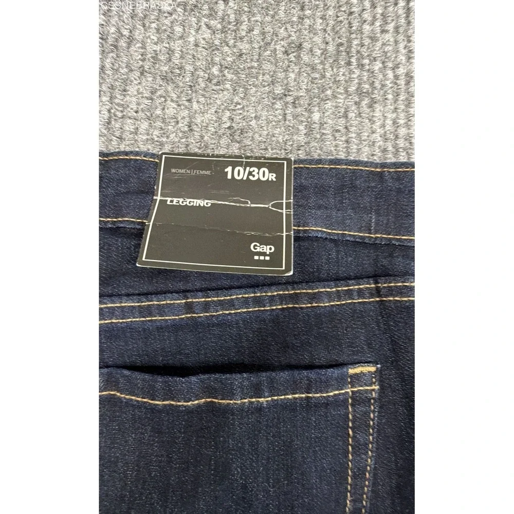 Gap Womens Leggings Size Denim Blue Skinny Regular Fit - Size Size 10/30R